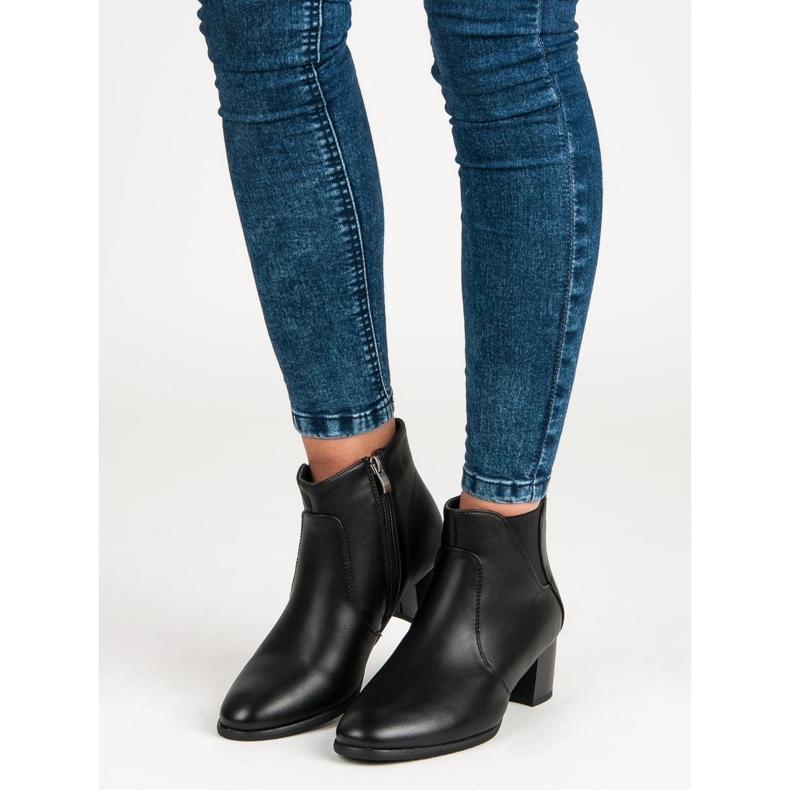 Filippo Klasyczne botki na obcasie czarne 1