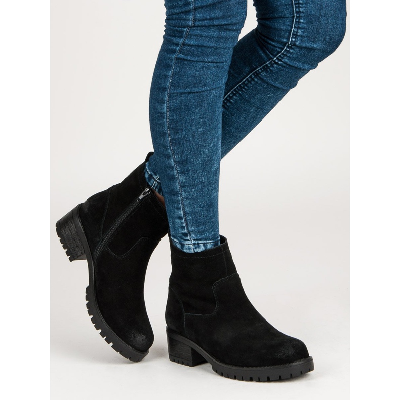 Filippo Czarne botki na obcasie 2