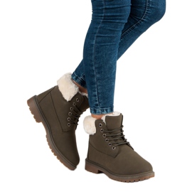 Seastar Ciemnozielone traperki 1