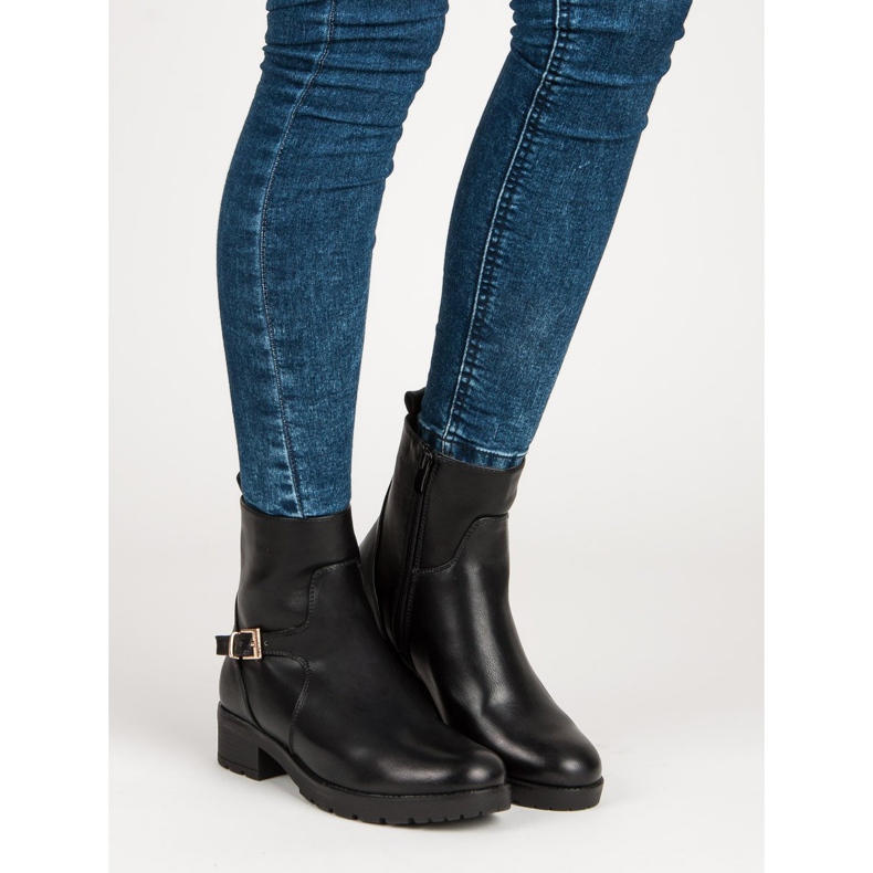 J. Star Czarne botki 2