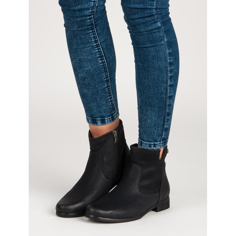 Filippo Klasyczne Czarne Botki 1