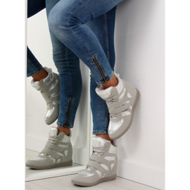 Sneakersy damskie szare 925-Y Grey 4