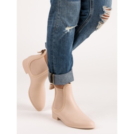 Kalosze damskie vices brązowe 2