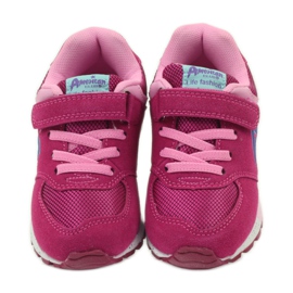 American Club American ADI sportowe buty dziecięce 15110 różowe 4