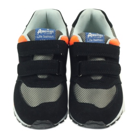 American Club American ADI sportowe buty dziecięce 15110 czarne 4