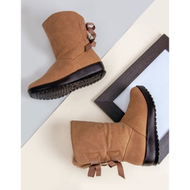 Ciepłe śniegowce na suwak zielone 1