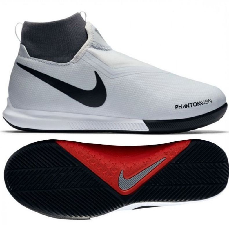 Buty halowe Nike Phantom Vsn Academy wielokolorowe białe 2