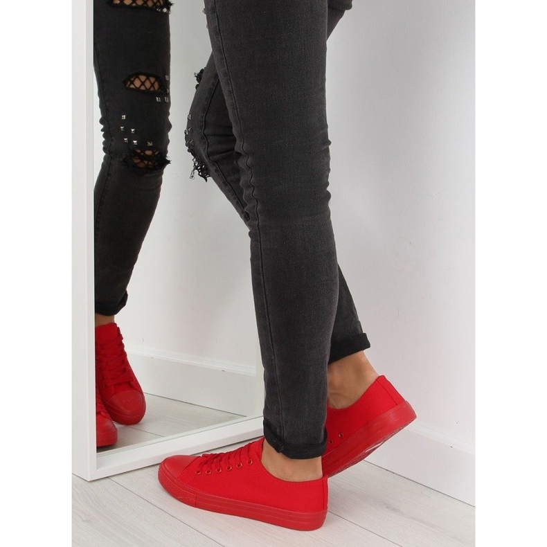 Trampki damskie monocolour czerwone NB176 Big Red 2