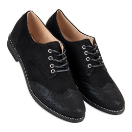 Bestelle Czarne Wiązane Półbuty 1