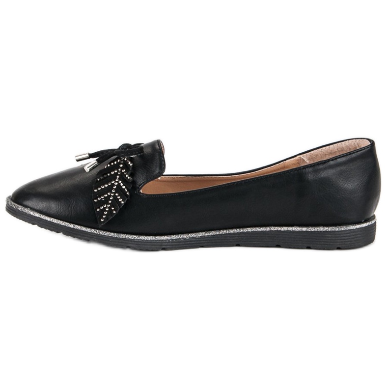 Super Me Czarne baleriny 1