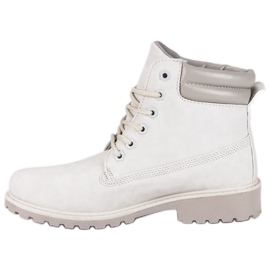 Seastar Szare traperki damskie 1