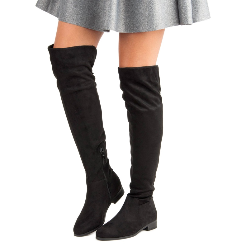 Czarne kozaki muszkietrki 1