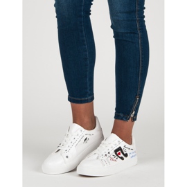 Modne Trampki Damskie białe 2