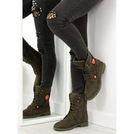 Workery z haftem zielone AB-9 Army Green 1