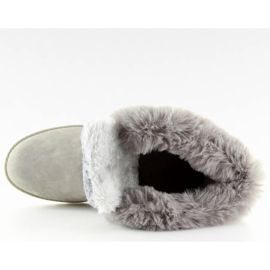 Timberki ocieplane szare BL137P Grey 1