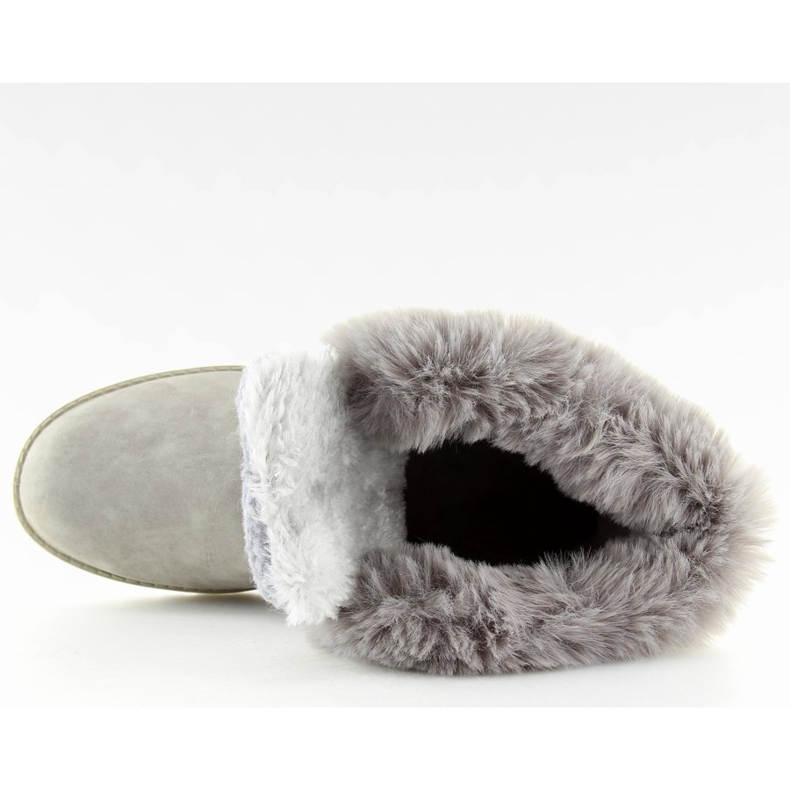 Timberki ocieplane szare BL137P Grey 1