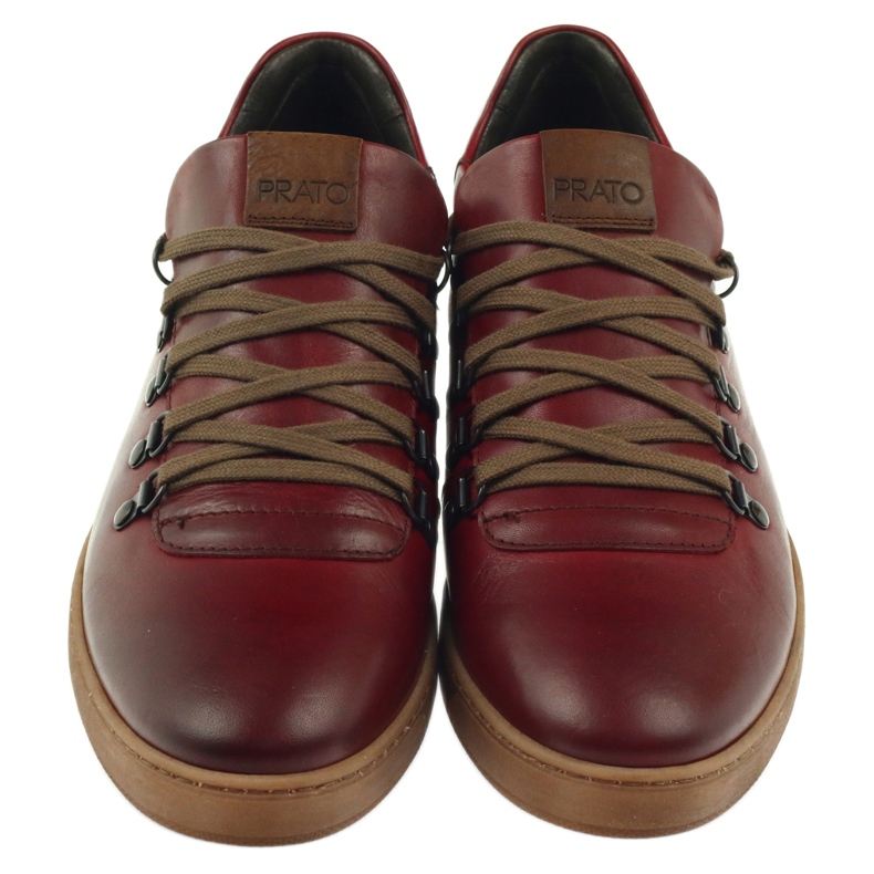 Półbuty czerwone Pilpol PC051 3