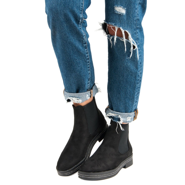 Seastar Czarne botki damskie 1