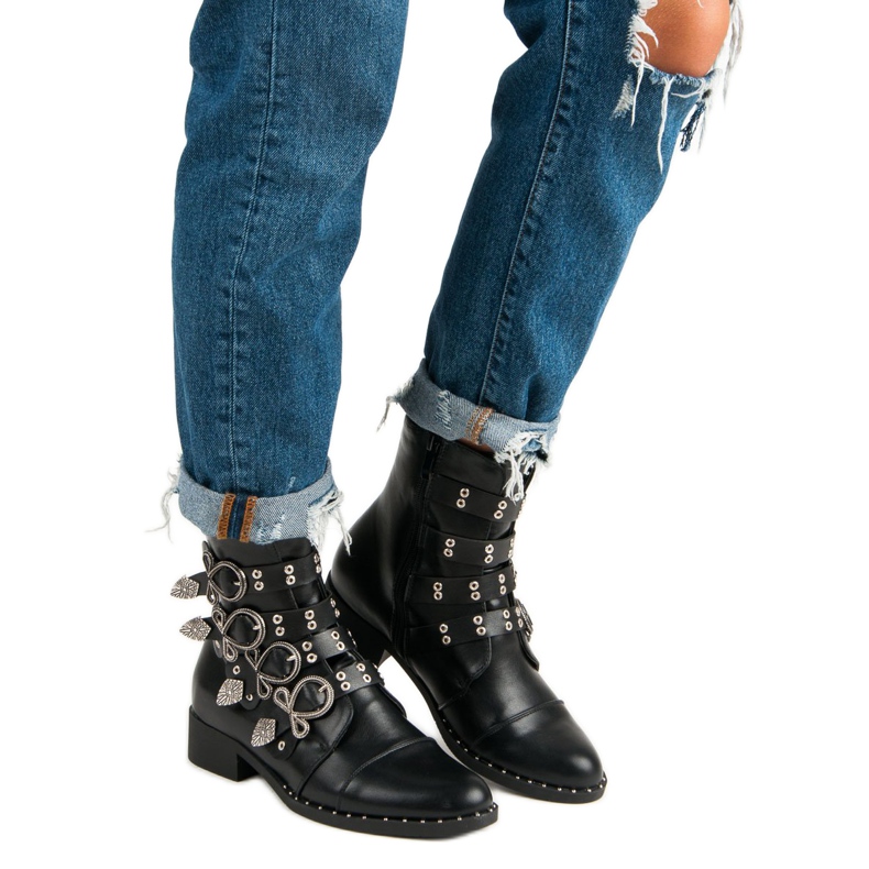 Seastar Stylowe Workery czarne 1