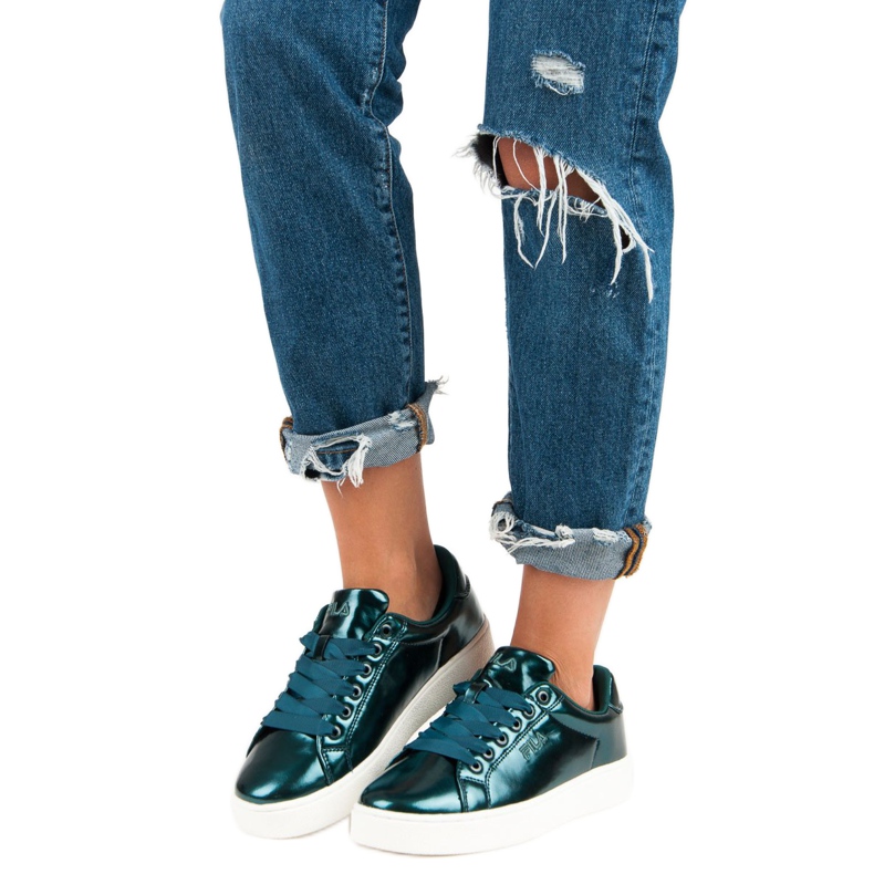 Fila Upstage F Low Wmn białe zielone 1