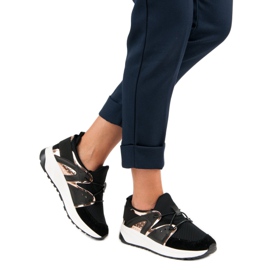 Stylowe buty sportowe czarne 2