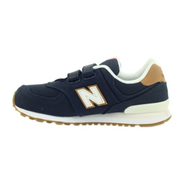 New Balance YV574T1 granatowe 2