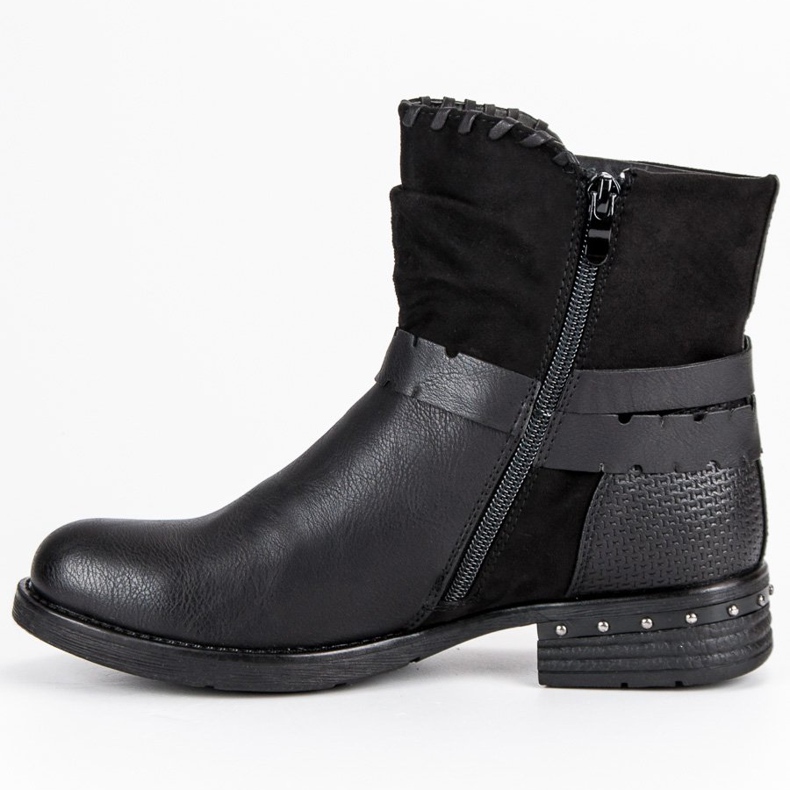 Kayla Botki Workery czarne 2