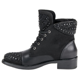 Seastar Modne workery damskie czarne 1