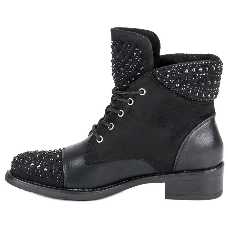 Seastar Modne workery damskie czarne 1