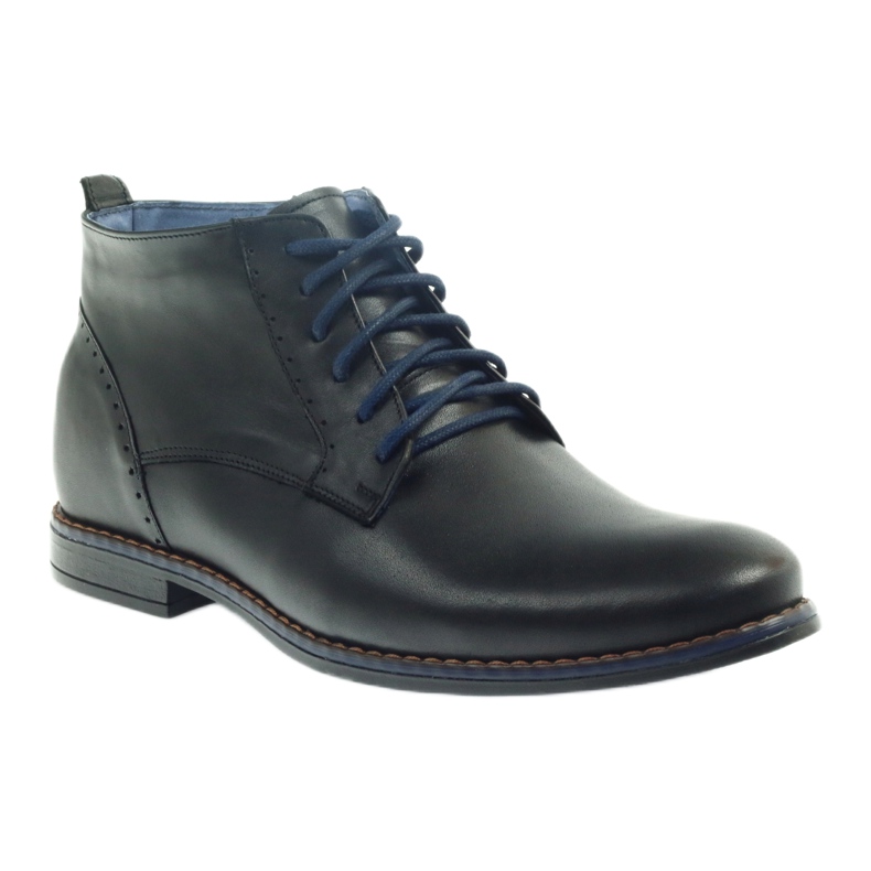 Botki zimowe na suwak czarne Nikopol 677 1