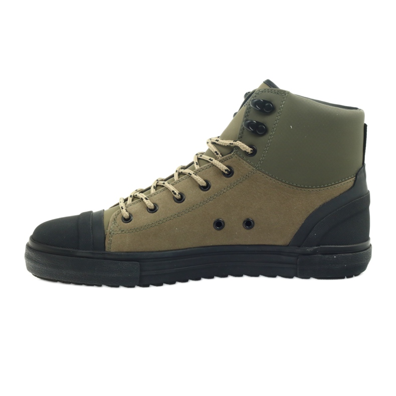 Armani Jeans Man Leather Sneaker zielone 2