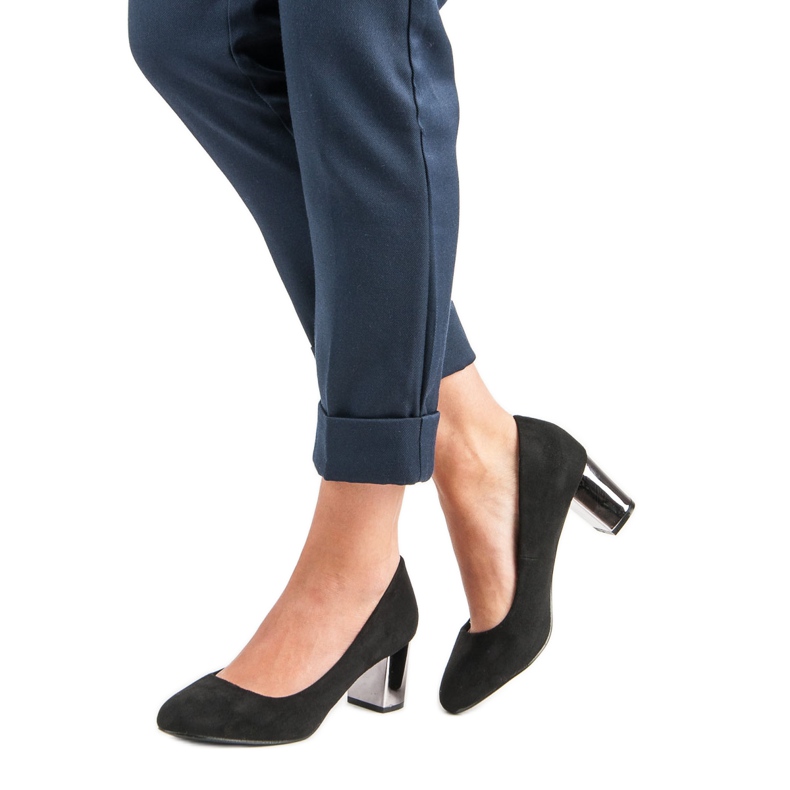 Eleganckie Czółenka czarne 2