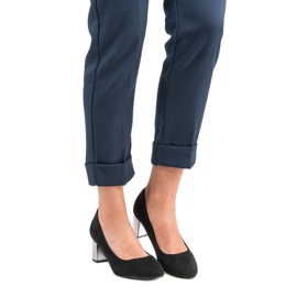 Eleganckie Czółenka czarne 1