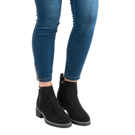 Zamszowe sztyblety vices czarne 1