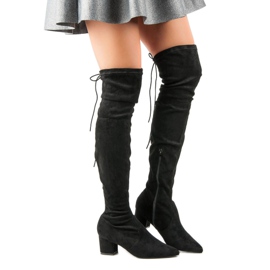 Vices Czarne Muszkieterki W Szpic 1