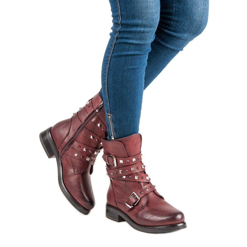 SDS Ocieplane workery czerwone 2