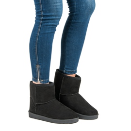 Zamszowe mukluki vices czarne 1