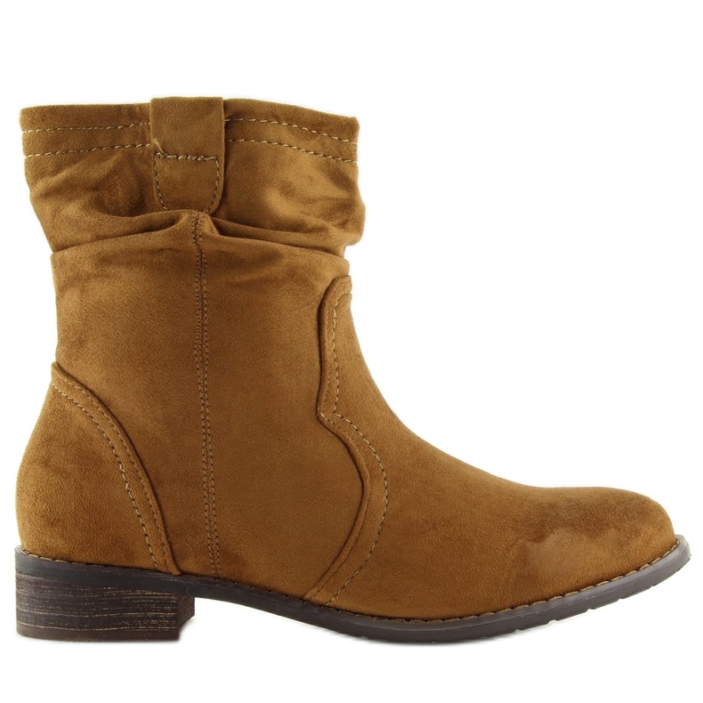Botki damskie camel 99-135 Camel brązowe 2