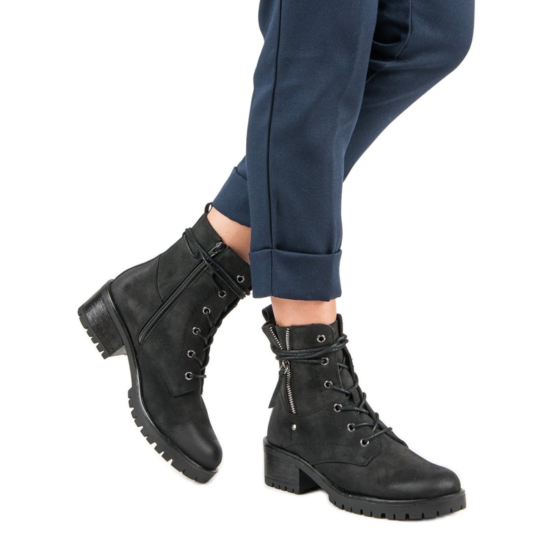 Workery VINCEZA czarne 1