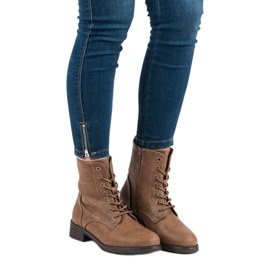 SDS Botki workery brązowe 2