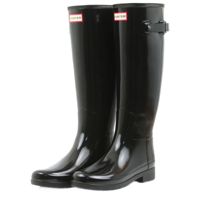 Hunter WOMEN'S ORIGINAL REFINED GLOSS czarne 5