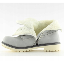 Timberki ocieplane szare GD-TL01 LT.GREY 2