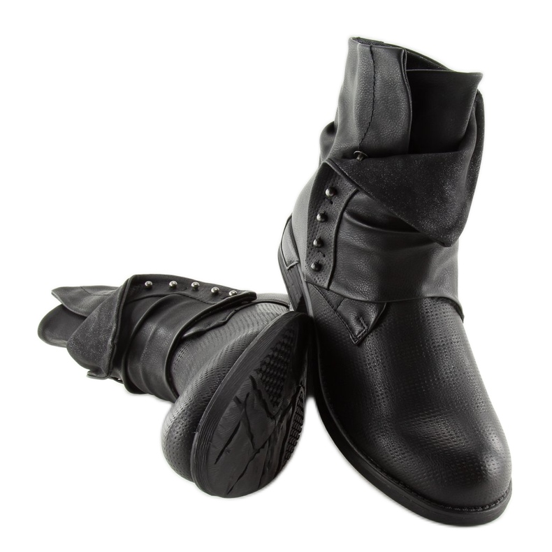 Botki damskie czarne JA3153 Black 1