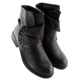 Botki damskie czarne JA3153 Black 2