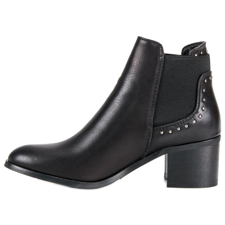 Botki Na Słupku czarne 1