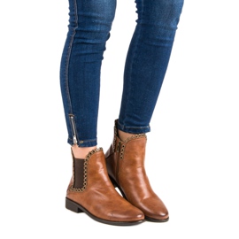 Filippo Casualowe Sztyblety brązowe 1