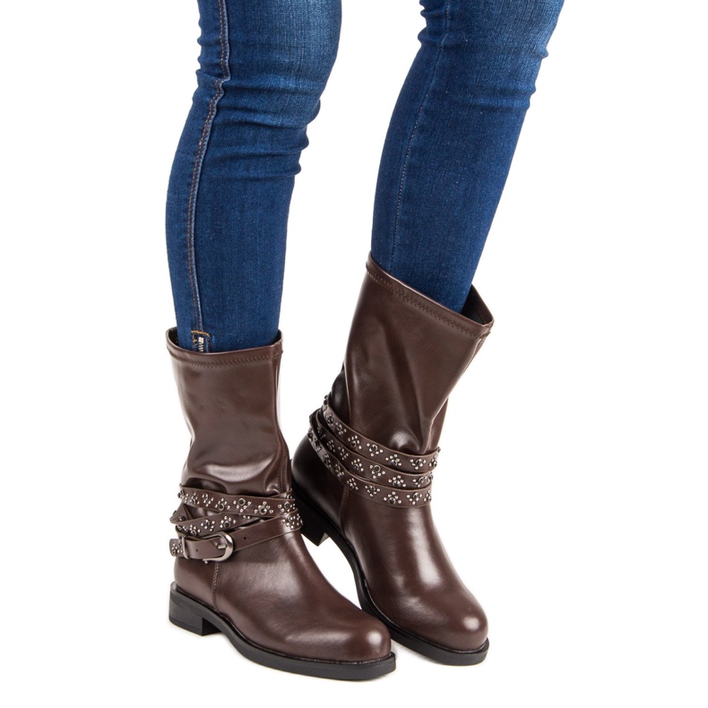 Small Swan Brązowe Workery 1