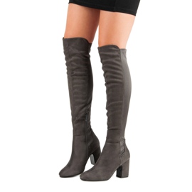 Seastar Dopasowane muszkieterki na słupku szare 1