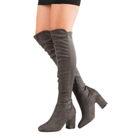 Seastar Dopasowane muszkieterki na słupku szare 2