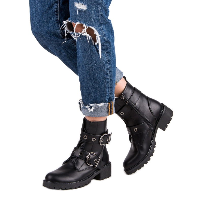 Sweet Shoes Czarne Workery 2